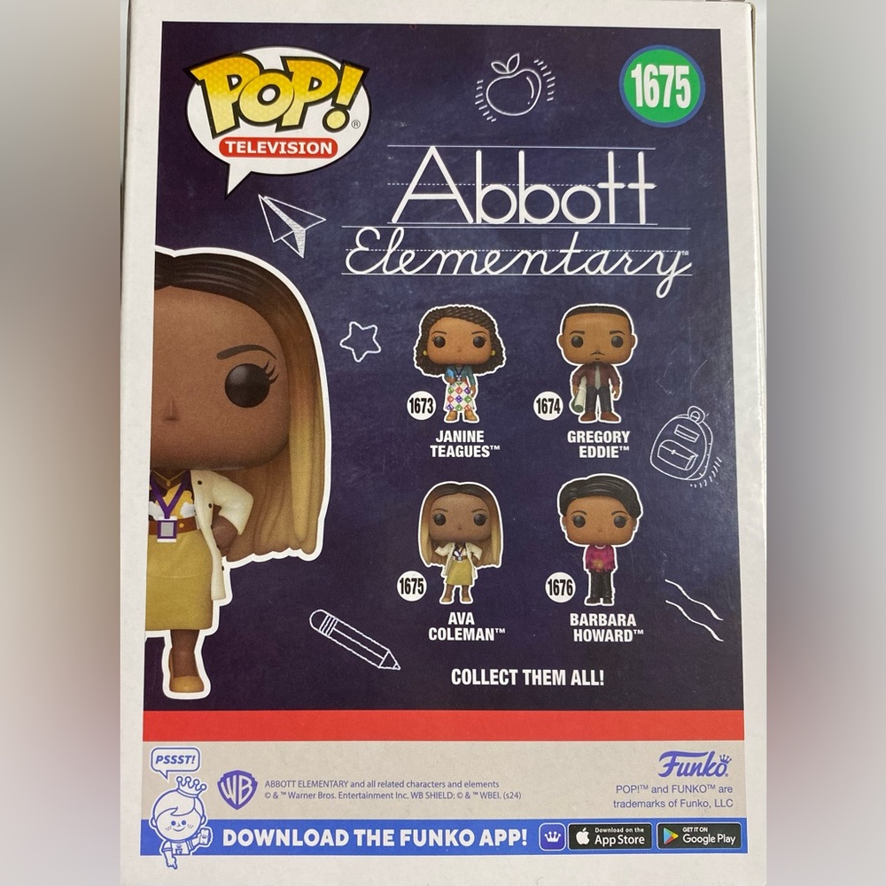 2025 Abbott Elementary #1675 Ava Coleman Funko Pop! - Picture 4 of 5